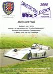 Programme cover of Gurston Down Hill Climb, 20/07/2008