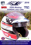Programme cover of Gurston Down Hill Climb, 24/07/2016