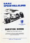 Programme cover of Gurston Down Hill Climb, 15/07/1984