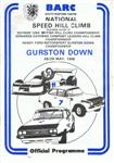 Programme cover of Gurston Down Hill Climb, 29/05/1988