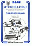 Programme cover of Gurston Down Hill Climb, 18/06/1989