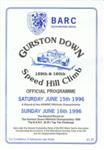 Programme cover of Gurston Down Hill Climb, 16/06/1996