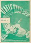 Programme cover of Halle-Saale-Schleife, 08/08/1954