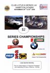 Programme cover of Hampton Downs Motorsport Park, 29/11/2009
