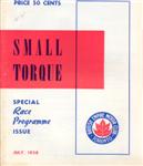 Programme cover of Harewood Acres, 19/07/1958