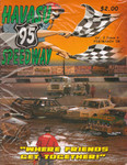 Programme cover of Havasu 95 Speedway, 2008