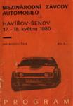 Programme cover of Havírov, 19/05/1980