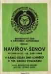 Programme cover of Havírov, 18/09/1988