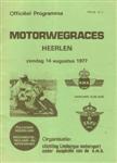 Programme cover of Heerlen, 14/08/1977