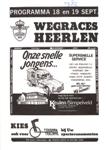 Programme cover of Heerlen, 19/09/1982