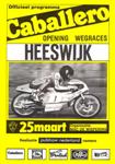 Programme cover of Heeswijk, 25/03/1984