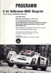 Programme cover of Heilbronner Hill Climb, 06/05/1973