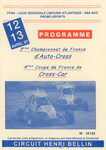 Programme cover of Henri Bellin, 13/04/1997