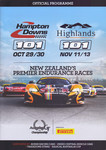 Programme cover of Highlands Motorsport Park, 13/11/2016