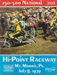 Programme cover of Hi-Point Raceway, 08/07/1979