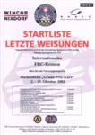 Programme cover of Hockenheimring, 13/10/2002