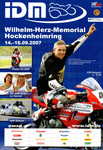 Programme cover of Hockenheimring, 16/09/2007
