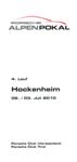 Programme cover of Hockenheimring, 03/07/2010