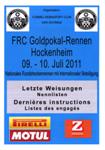 Programme cover of Hockenheimring, 10/07/2011
