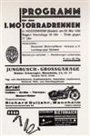 Programme cover of Hockenheimring, 29/05/1932