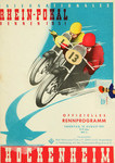 Programme cover of Hockenheimring, 12/08/1951
