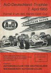 Programme cover of Hockenheimring, 07/04/1968