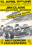 Programme cover of Hockenheimring, 13/04/1969