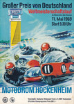 Programme cover of Hockenheimring, 11/05/1969