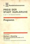 Programme cover of Hockenheimring, 07/11/1971