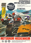 Programme cover of Hockenheimring, 14/05/1972