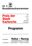 Programme cover of Hockenheimring, 22/07/1973