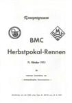 Programme cover of Hockenheimring, 11/10/1975