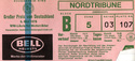 Ticket for Hockenheimring, 06/05/1979