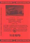 Programme cover of Hockenheimring, 11/08/1979