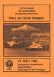 Programme cover of Hockenheimring, 13/03/1982