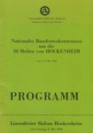 Programme cover of Hockenheimring, 06/05/1984