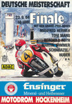 Programme cover of Hockenheimring, 23/09/1984