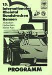 Programme cover of Hockenheimring, 09/11/1985