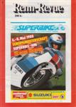 Programme cover of Hockenheimring, 08/05/1988