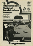 Programme cover of Hockenheimring, 11/11/1989