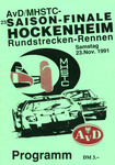 Programme cover of Hockenheimring, 23/11/1991