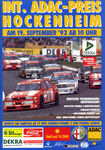 Programme cover of Hockenheimring, 19/09/1993