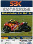 Programme cover of Hockenheimring, 08/05/1994