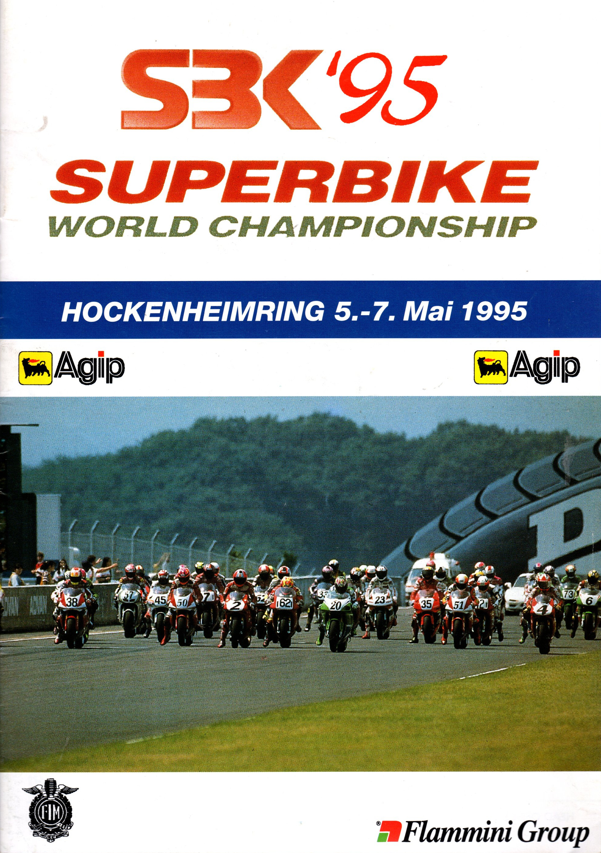 1995 FIM Superbike World Championship Programmes