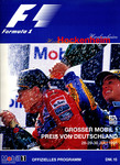 Programme cover of Hockenheimring, 30/07/1995