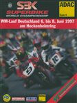 Programme cover of Hockenheimring, 08/06/1997