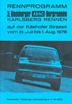 Programme cover of Homburg Hill Climb, 01/08/1976