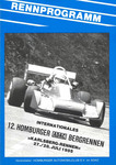 Programme cover of Homburg Hill Climb, 28/07/1985