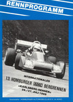 Programme cover of Homburg Hill Climb, 27/07/1986