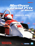 Programme cover of Homestead-Miami Speedway, 03/03/1996
